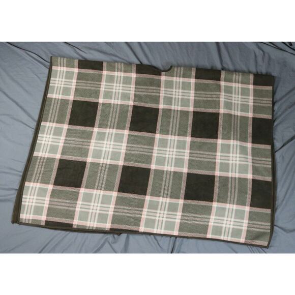 Woolrich Womens Poncho One Size Plaid Tall Unica Reversible - Picture 2 of 7